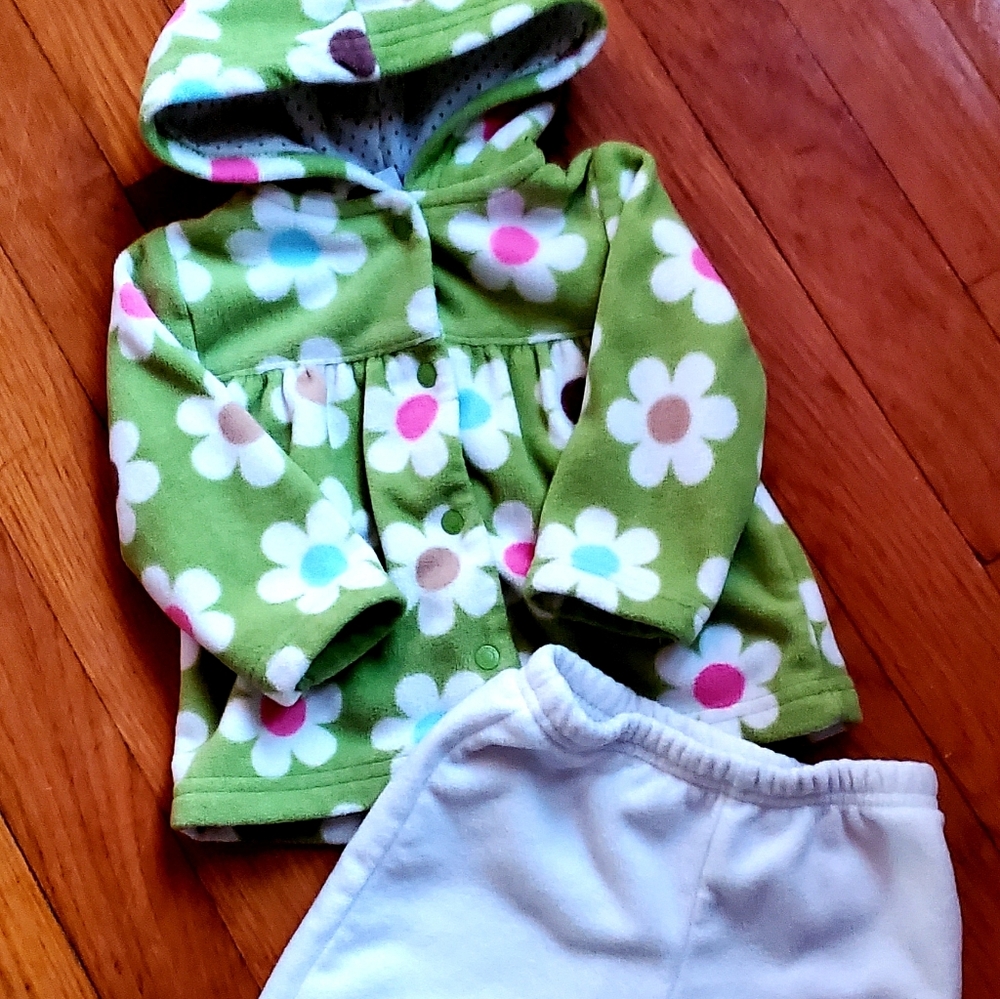 Floral Fleece Set